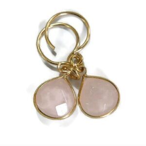 Rose Quartz Earrings